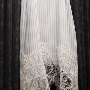 Gilli Blue and White striped dress